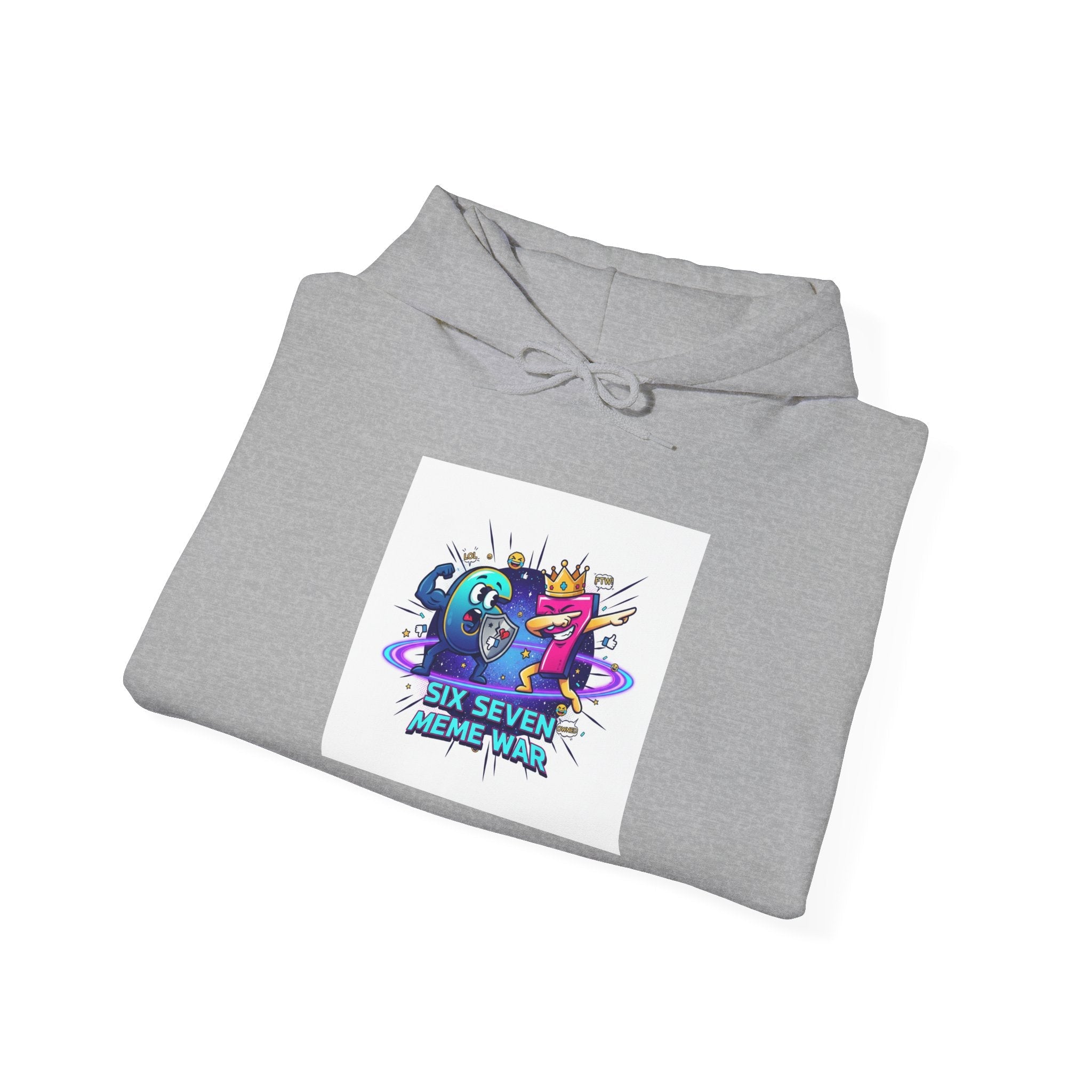 Six Seven Meme War Hoodie | Legendary Internet Battle Sweatshirt