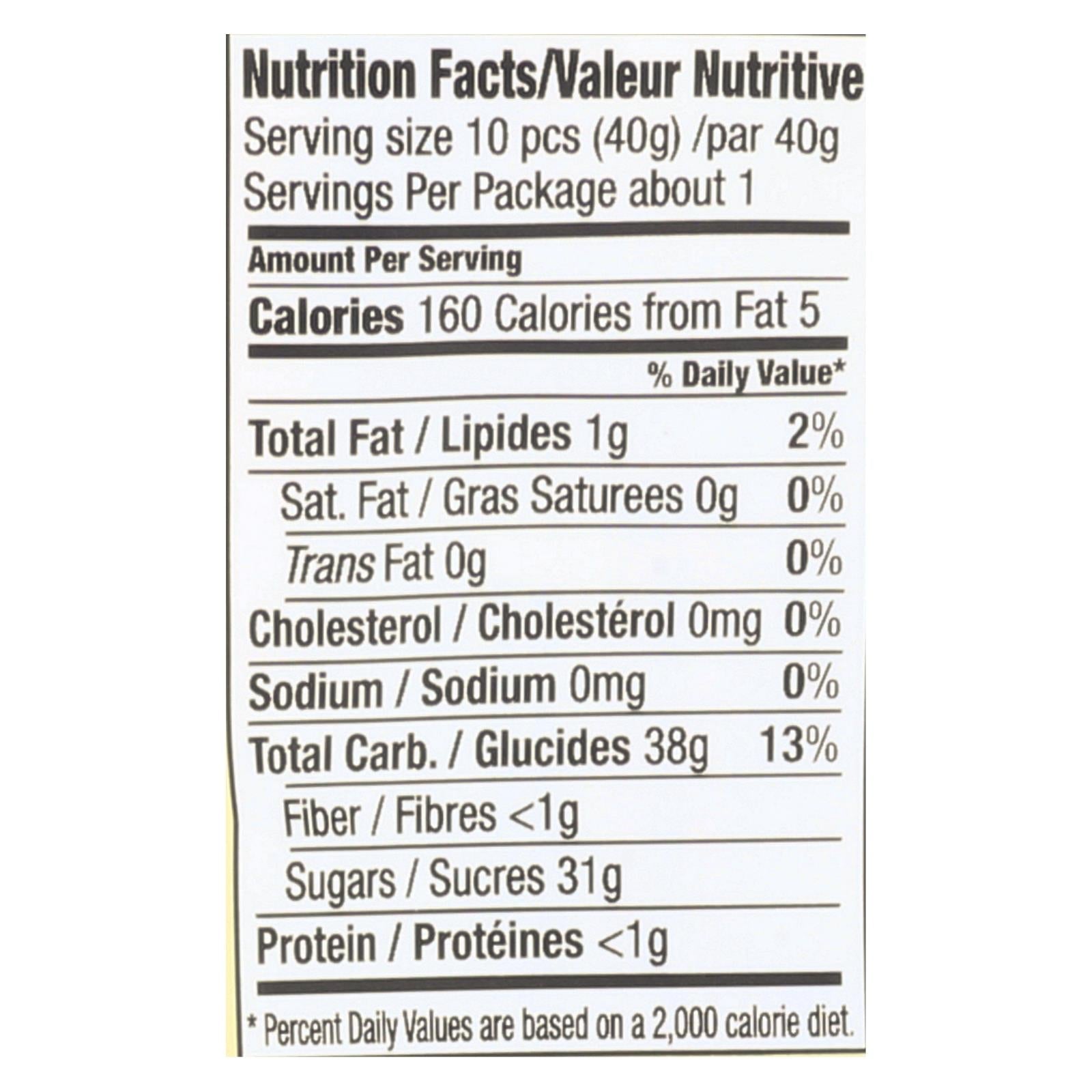 Chimes Ginger Chews: Tropical Mango, 1.5 Oz Pack, Case of 12