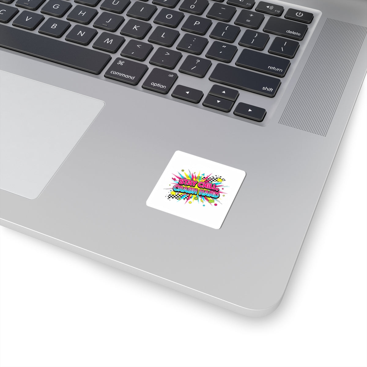 Stay Chill Crash Hard Sticker | crash out sticker, meltdown sticker