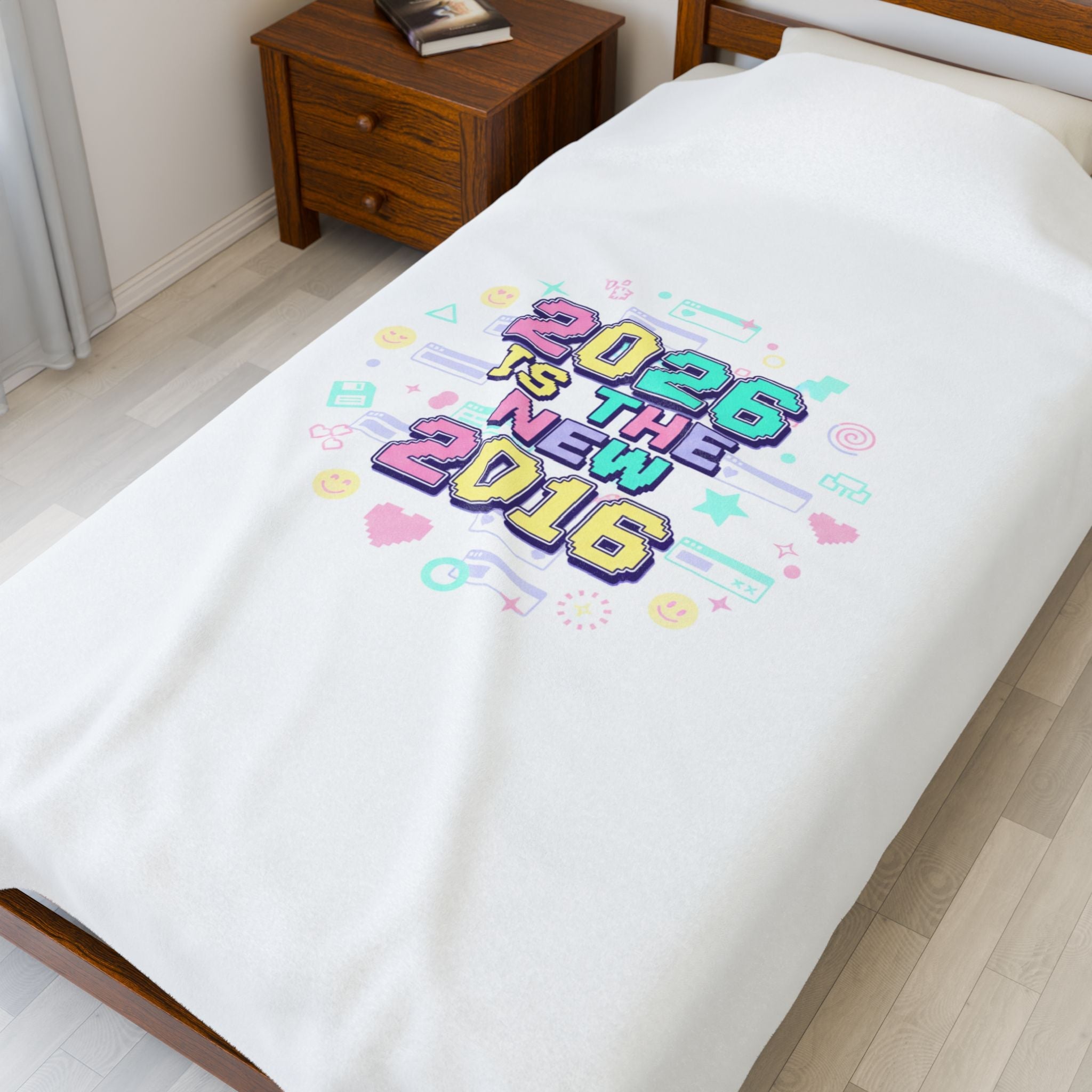 2026 Is The New 2016 Velveteen Plush Blanket | 2010s Nostalgia, retro internet aesthetic