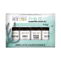 Aura Cacia Essential Oil Kit Purify, Ea (Pack of 1) - Aromatherapy Diffuser Blend