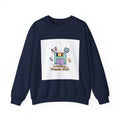 Loading Please Wait Crewneck Sweatshirt | Old Internet Aesthetic, pixel art retro web