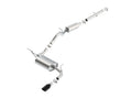 Borla 12-16 Jeep Wrangler V6 4WD Cat-Back 2.5in x 2.25in Single Square Rolled Angle Cut Rear 140462BC