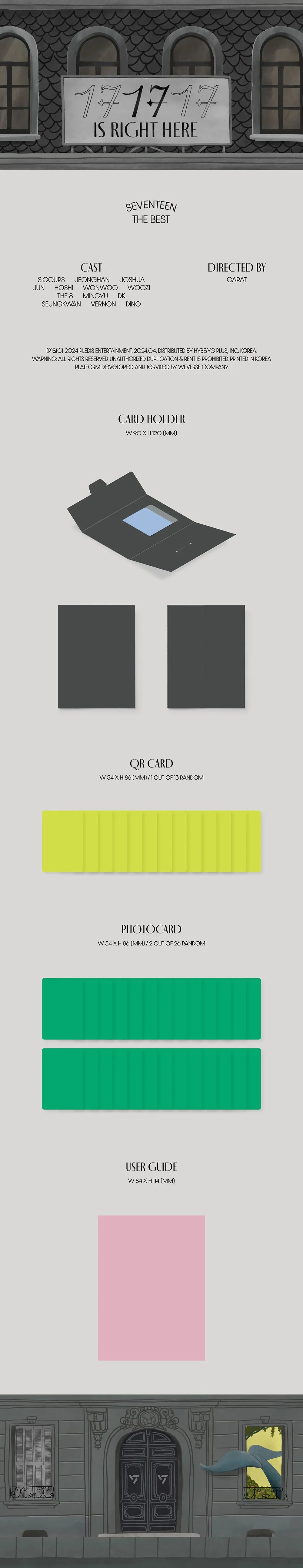 Seventeen - 17 Is Right Here Best Album (Weverse Album Ver)