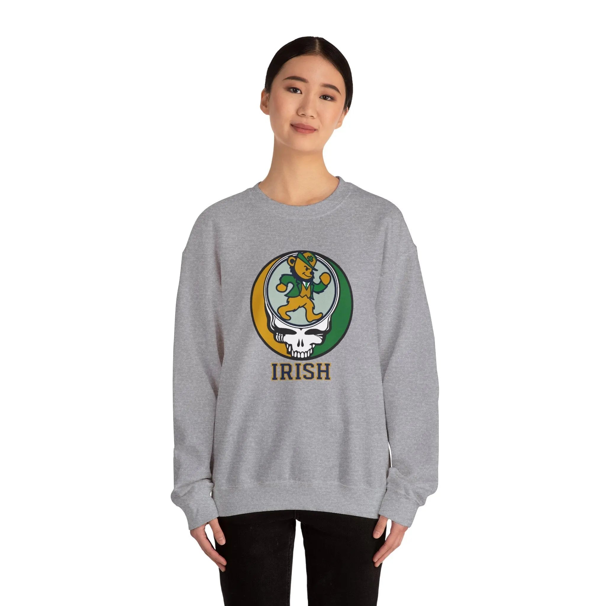 The Irish Dancing Leprechaun Stealie Crewneck