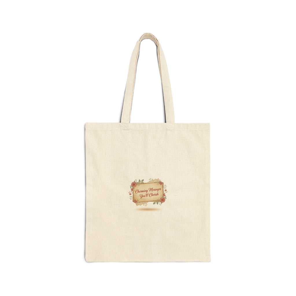 Love Letter Illustration Tote, vintage letter art, wax seal romance