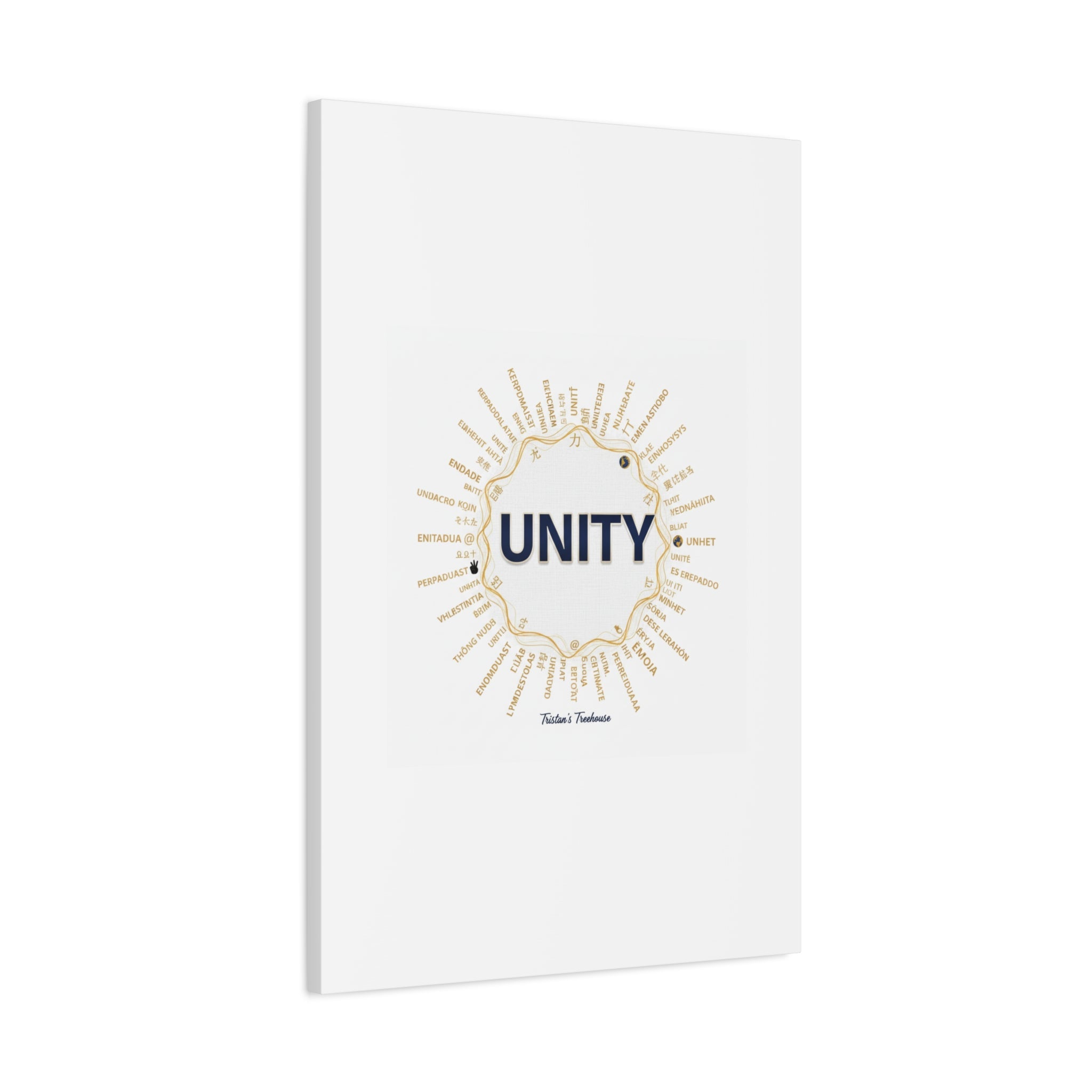 UNITY Canvas, Matte Stretched 1.25" | Dry January sober curious decor