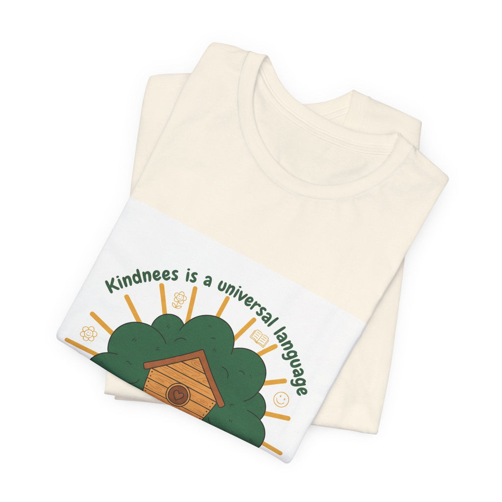 Kindness Is a Universal Language Tee | eco tee, climate humor