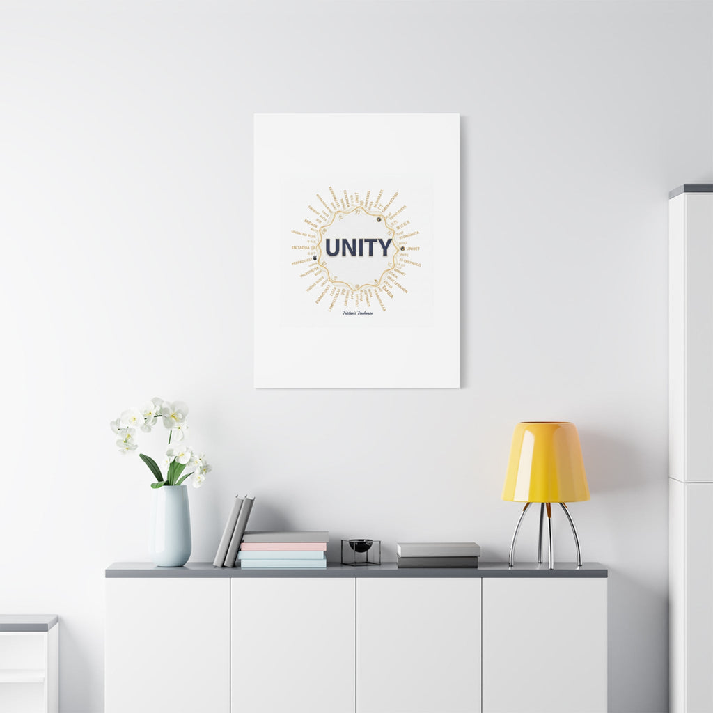 UNITY Canvas, Matte Stretched 1.25" | Dry January sober curious decor