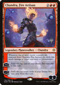 Chandra, Fire Artisan (PPELD-119P) - War of the Spark Promos Foil