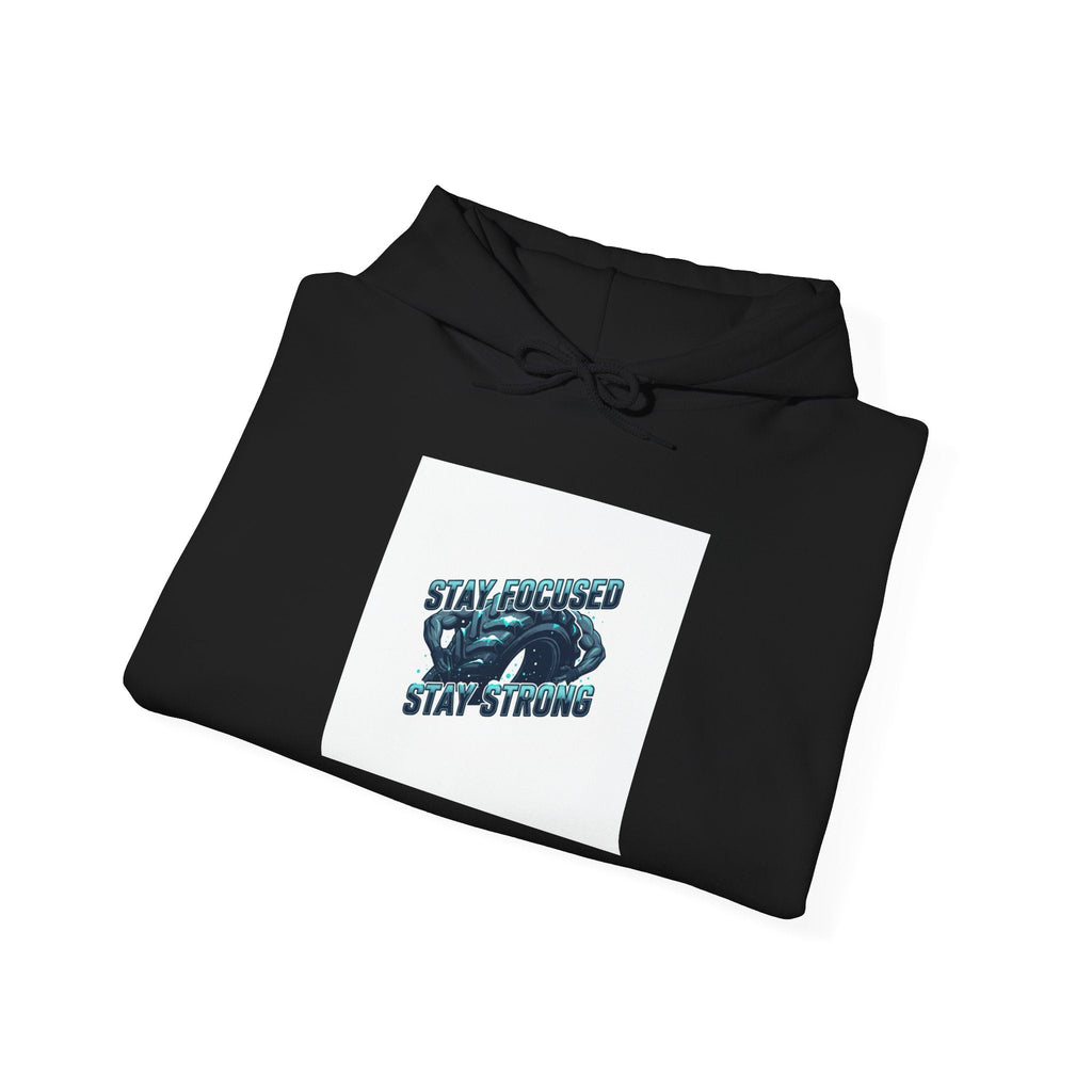 Stay Strong Winter Grind Hoodie | gym motivation hoodie, sweat through winter