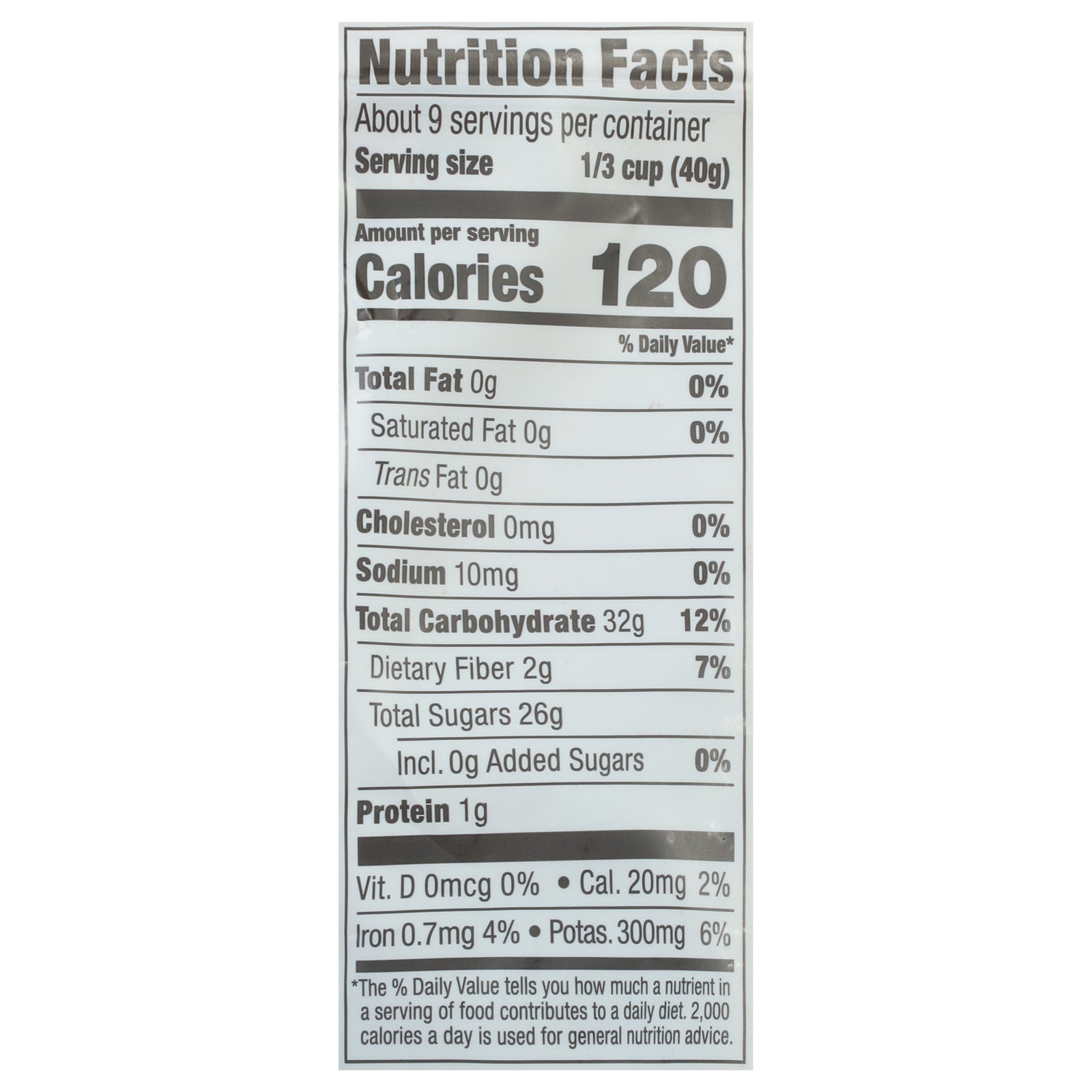 Made In Nature Premium California Sun-Dried Raisins - 6 x 12 Ounce Bags