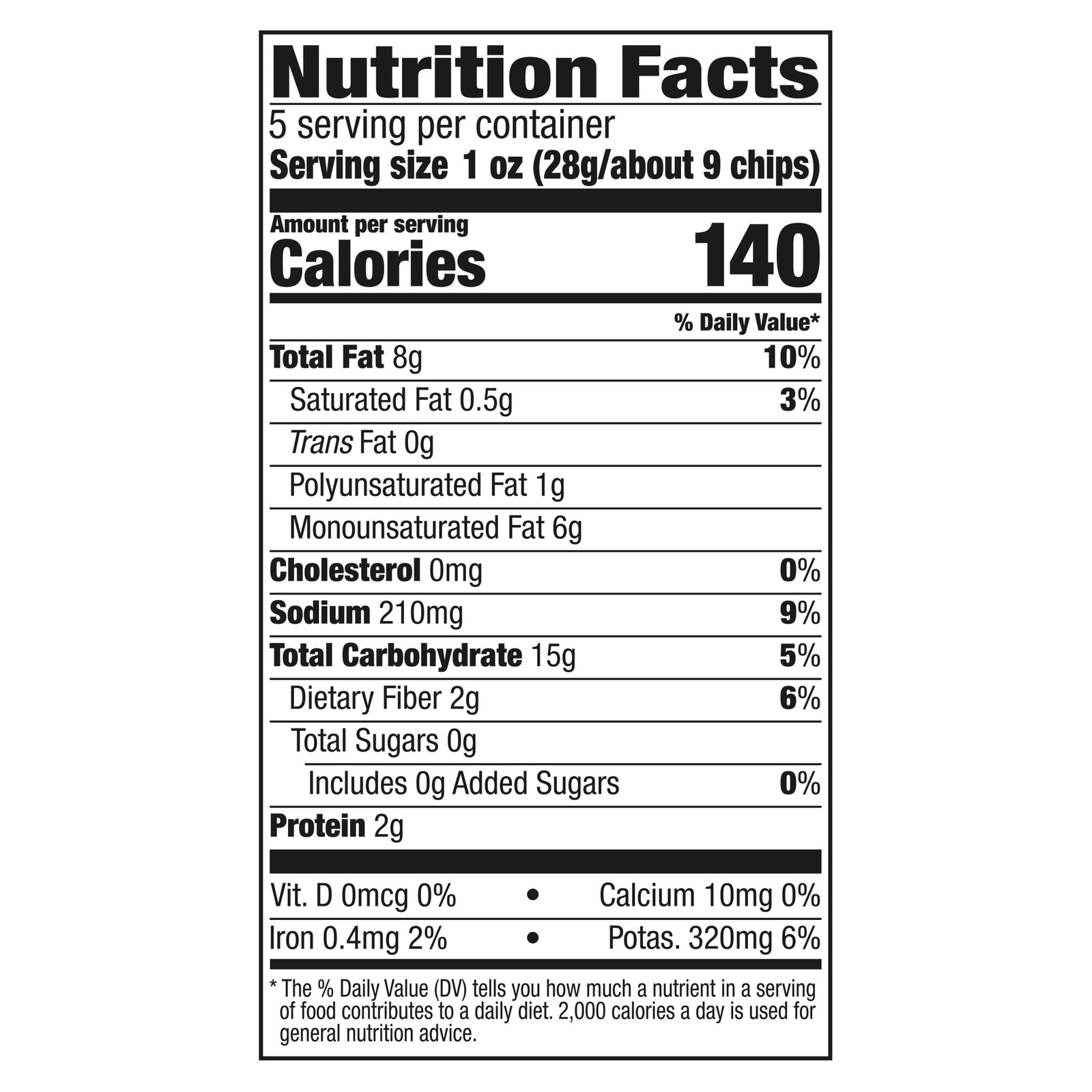 Kettle Brand Krinkle Truff Sea Salt Chips - 5 Oz