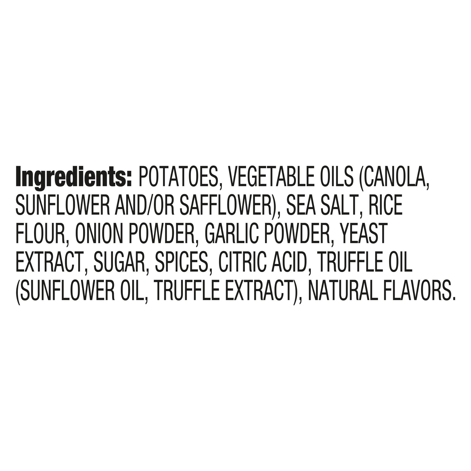 Kettle Brand Krinkle Truff Sea Salt Chips - 5 Oz