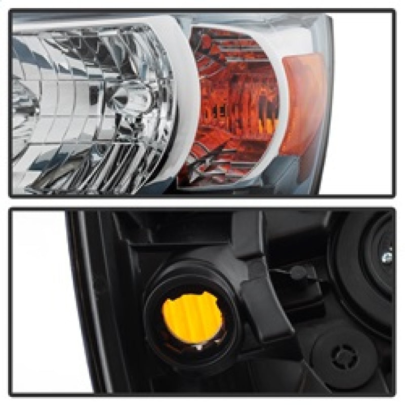 SPYDER Xtune Toyota Highlander 04-06 (Non Hybrid Models) OEM Style Headlights Chrome HD-JH-THIGH04-AM-C 9039157