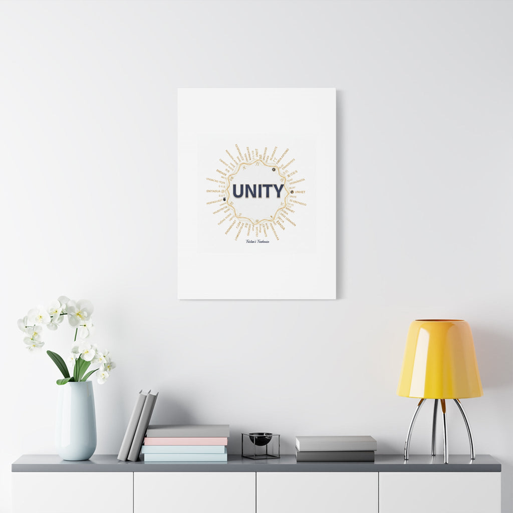 UNITY Canvas, Matte Stretched 1.25" | Dry January sober curious decor