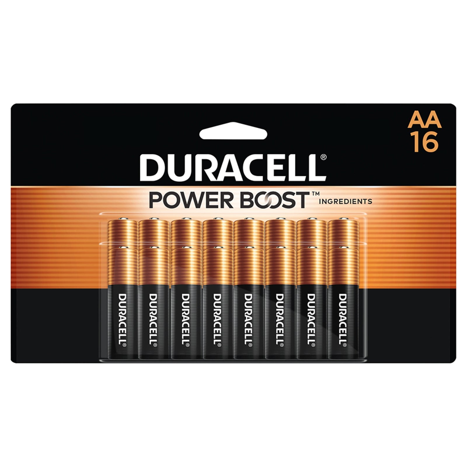 Duracell Buttery Alkaline AA Batteries 1.5v Pack of 16