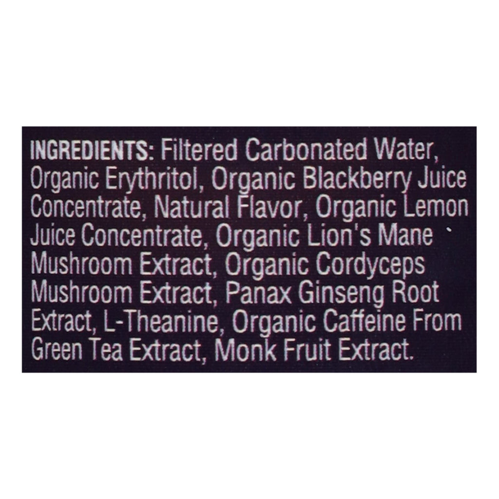 Odyssey Sparkling Energy Drink Blackberry Lemon 12-Pack