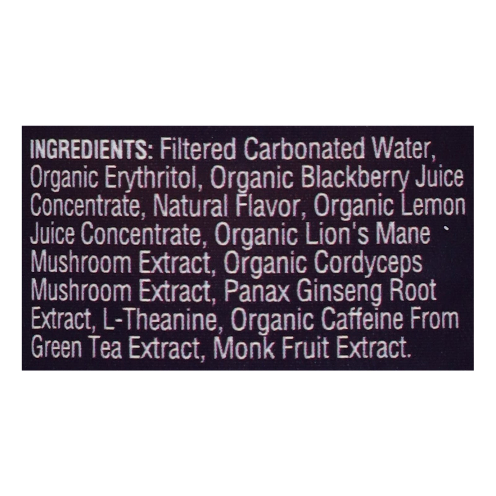 Odyssey Sparkling Energy Drink Blackberry Lemon 12-Pack
