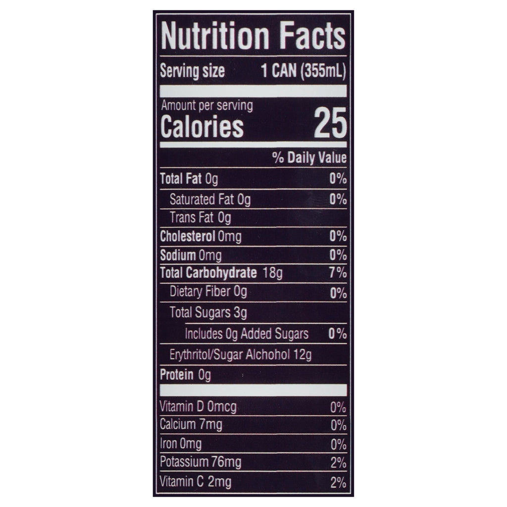 Odyssey Sparkling Energy Drink Blackberry Lemon 12-Pack