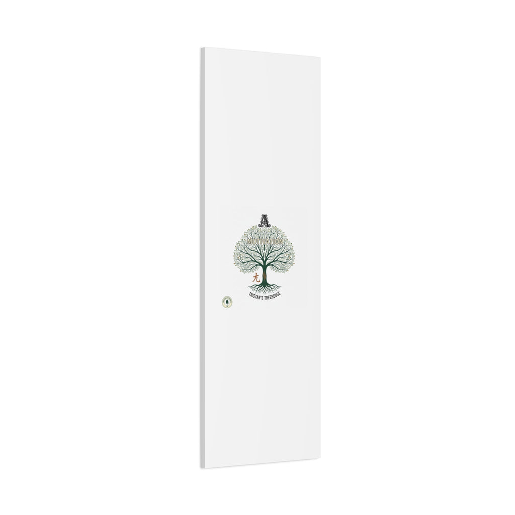 Handwritten Doodle Tree Canvas | Matte Stretched Wall Art