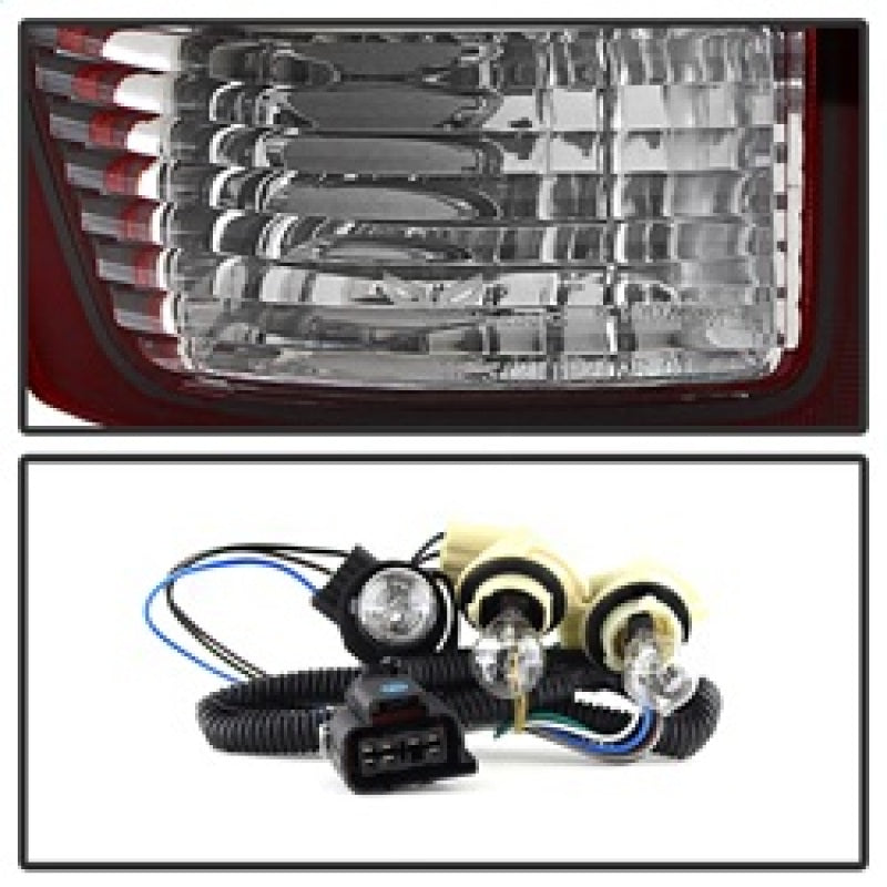 SPYDER Xtune Chevy Avalanche 02-06 OE Style Tail Lights Red Smoked ALT-JH-CAVA02-OE-RSM 9030512