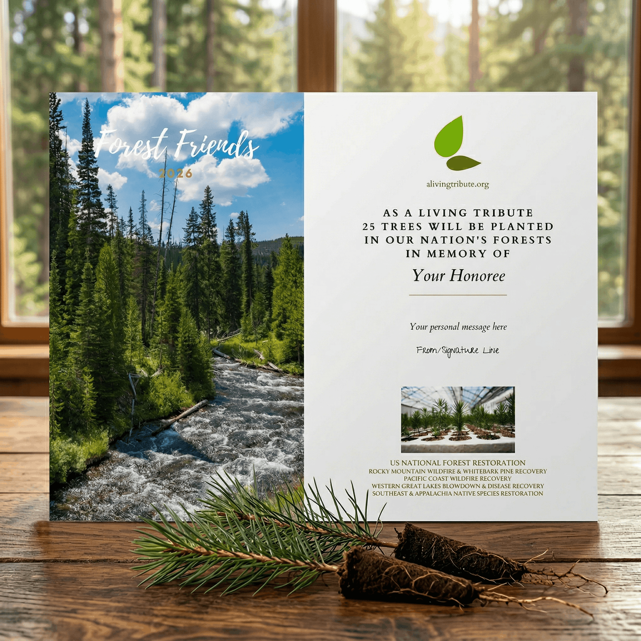 Forest Friends Tree Gift - A Living Tribute