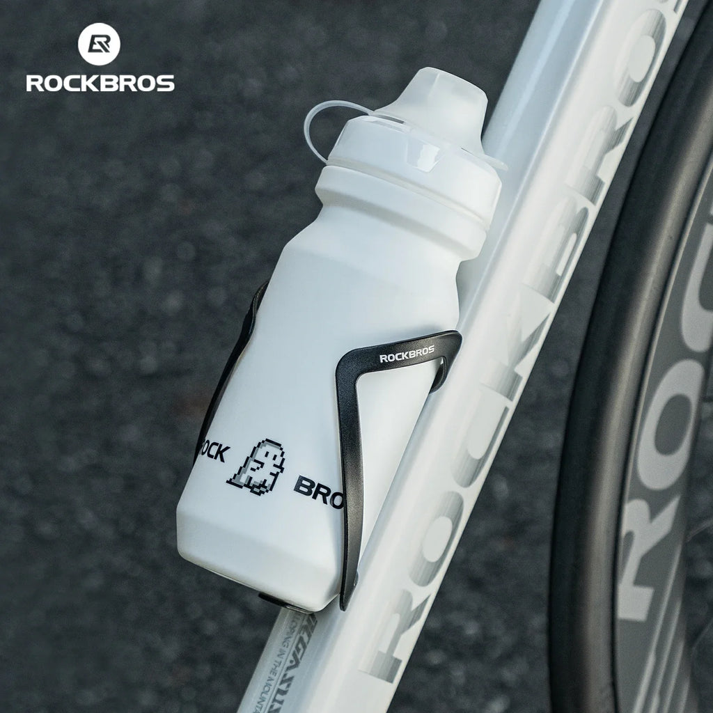 Skin-Feeling Bike Bottle with Pull-Top Lid – Lightweight Leakproof 600/750ml