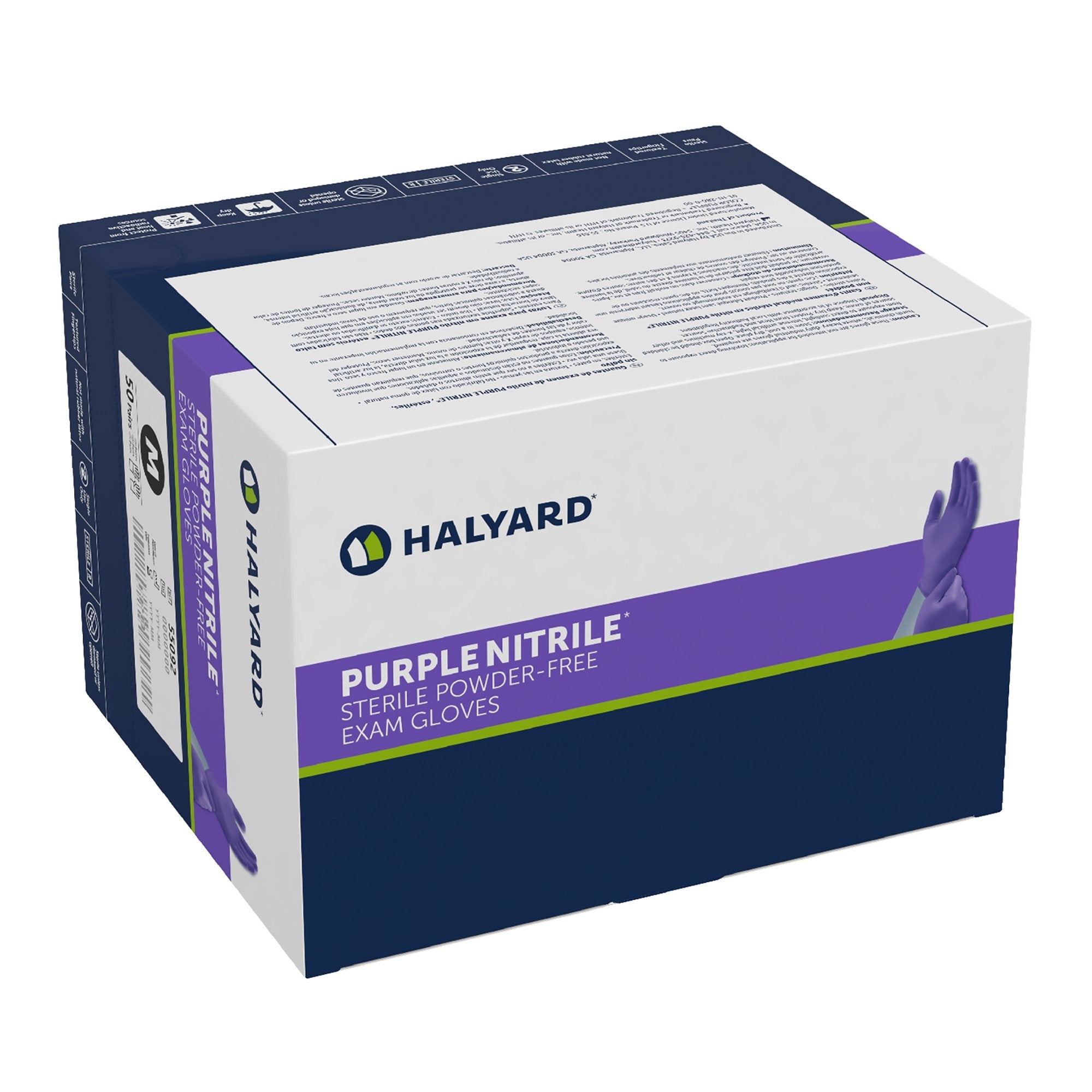 Purple Nitrile® Exam Glove, Medium 55092