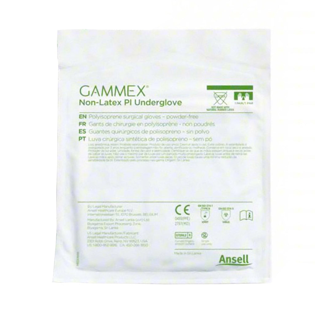 Gammex® Non-Latex PI Polyisoprene Surgical Underglove, Size 7, Green 20687270