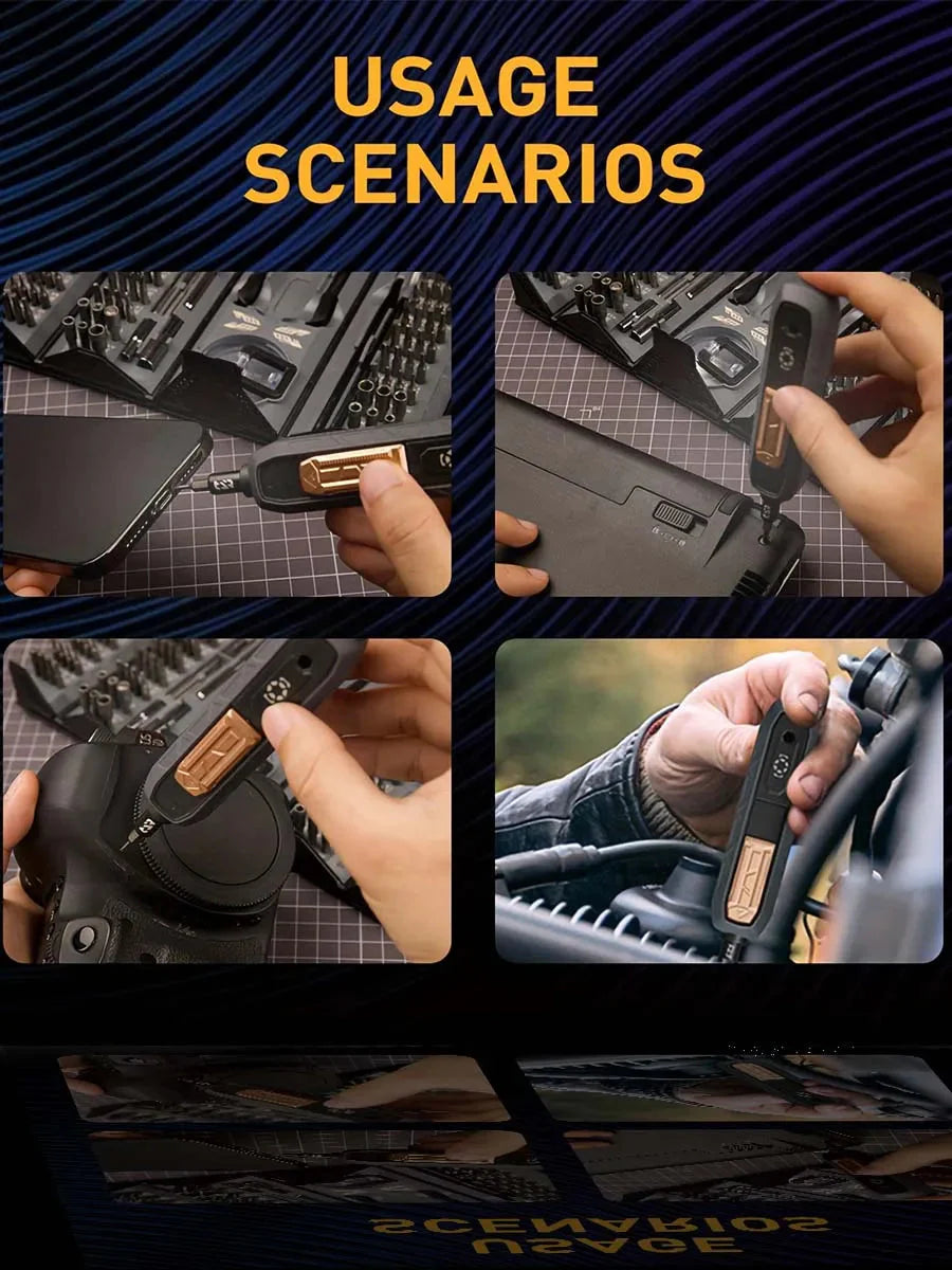 180 in 1 Precision Manual Multifunctional Screwdriver Set Magnetic Phillips Bits Mobile iPhone & PC & Glasses Repair Tool Gift - PhishStones Products