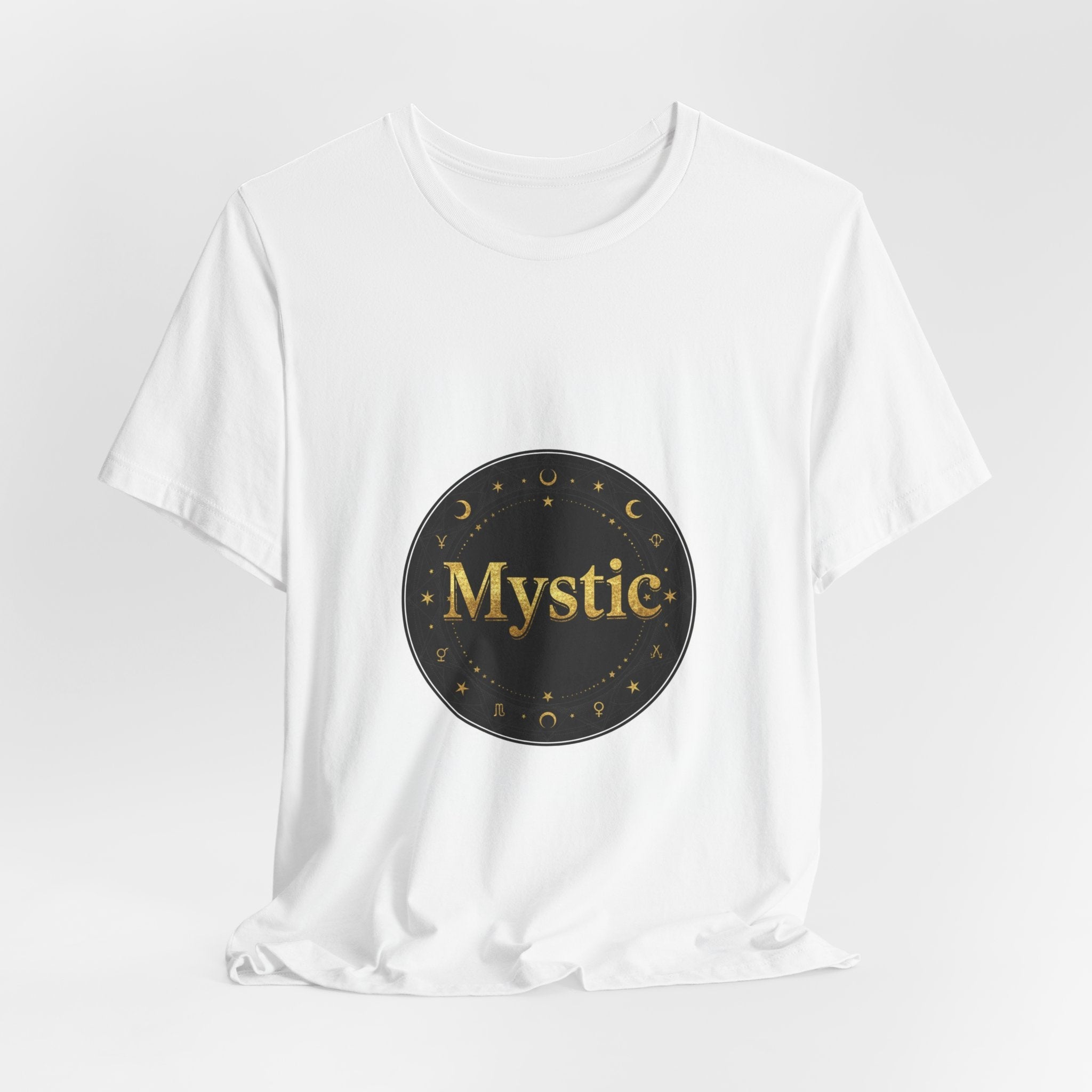 Mystic Circle Tee | Tarot & Occult Typography, Esoteric Print