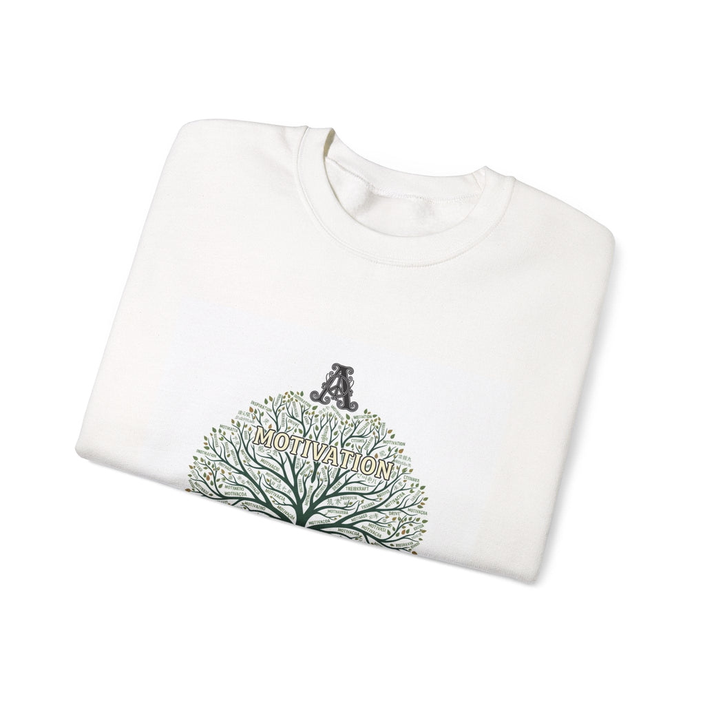 Handwritten Tree Doodle Sweatshirt | sketch aesthetic, handwritten message