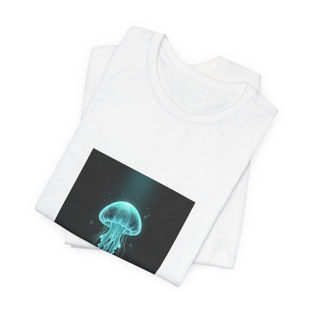 Jellyfish Specimen T-Shirt | Bioluminescent Deep Sea Graphic Tee