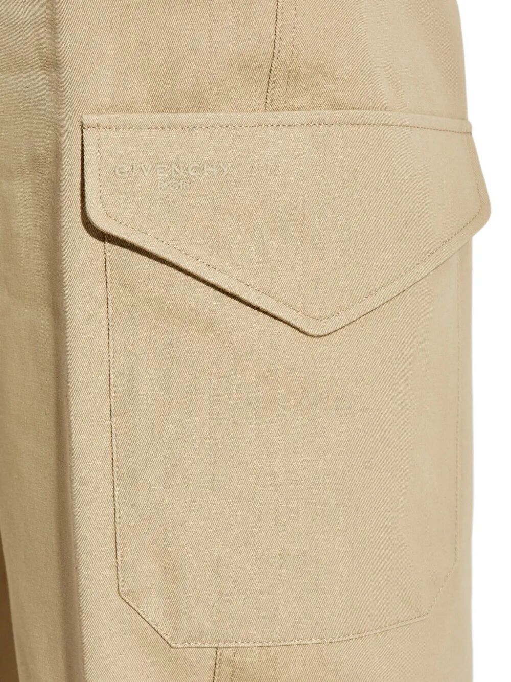 Givenchy Women Cotton And Wool Cocoon Trousers With Pockets
