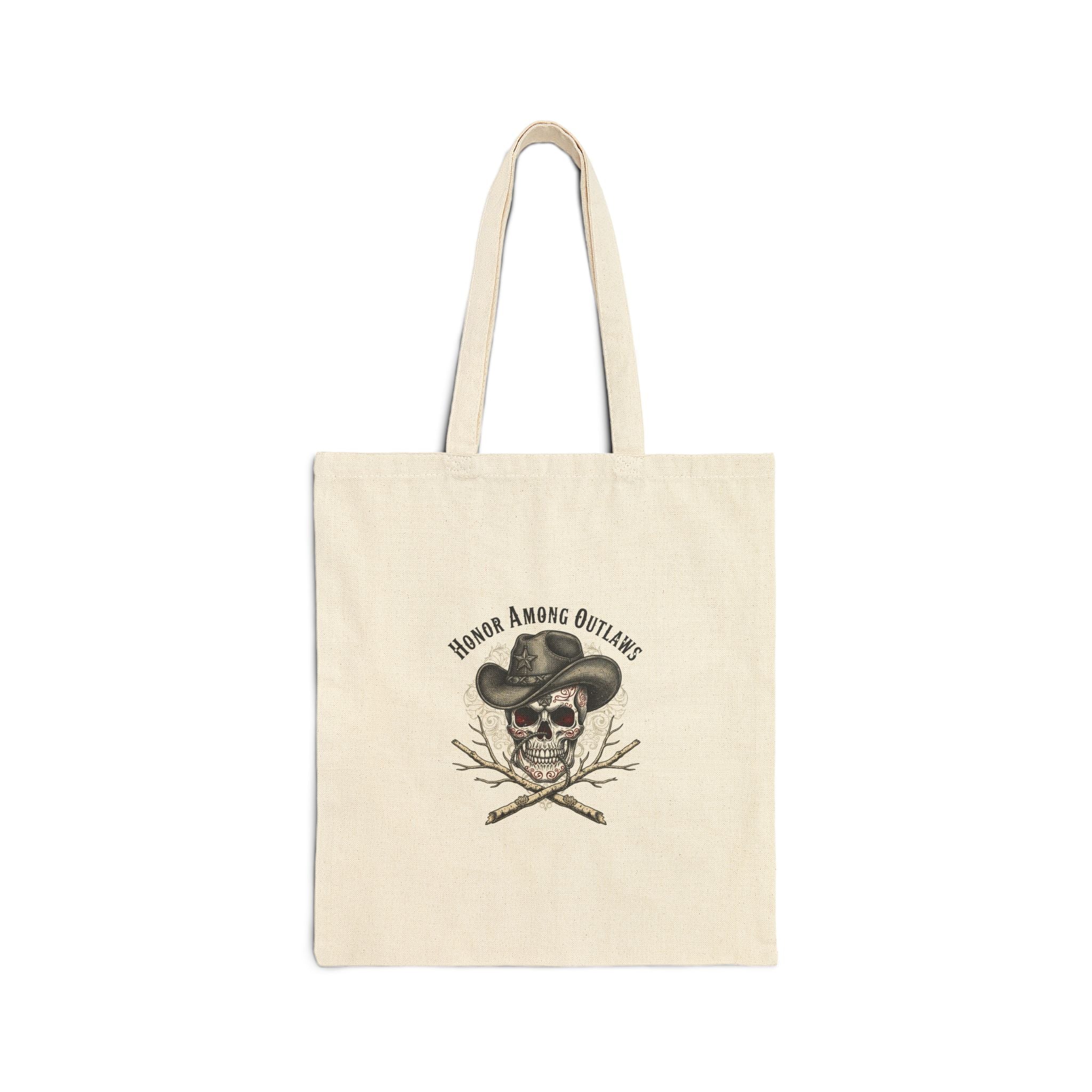 Western Skull Art Tote | Western-Gothic, Gothic Americana