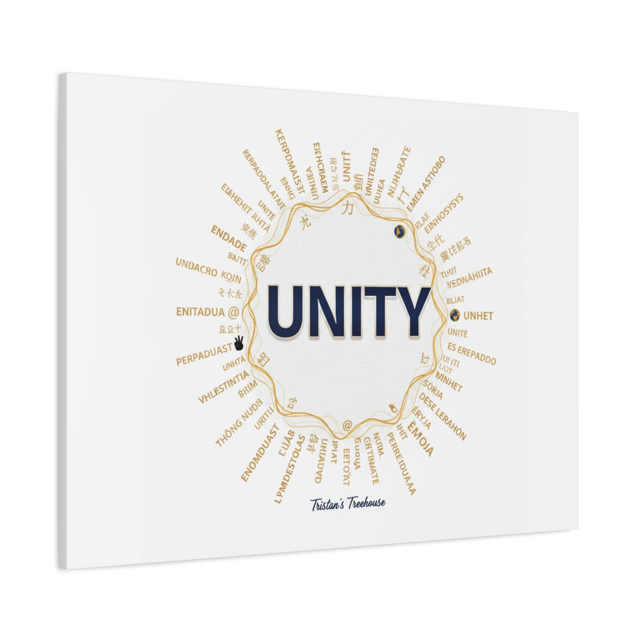 UNITY Canvas, Matte Stretched 1.25" | Dry January sober curious decor