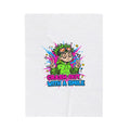 Crash Out With a Smile Velveteen Blanket | Crash Out, Neon Graffiti