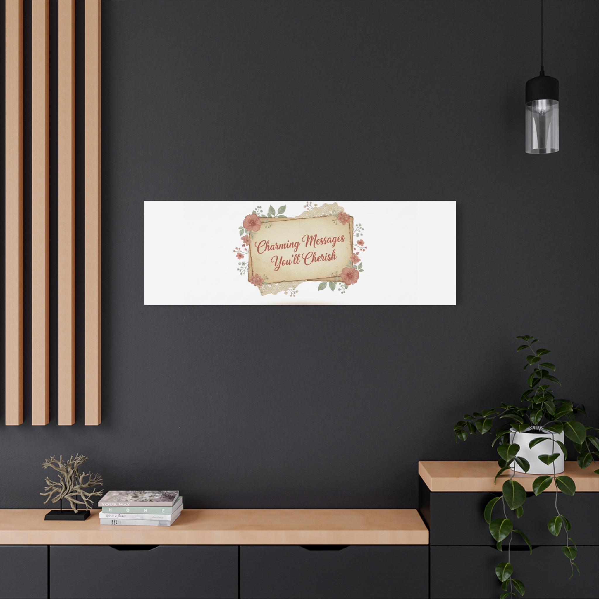 Love Letter Collage Canvas, Vintage Letter Art, Wax Seal Romance Print