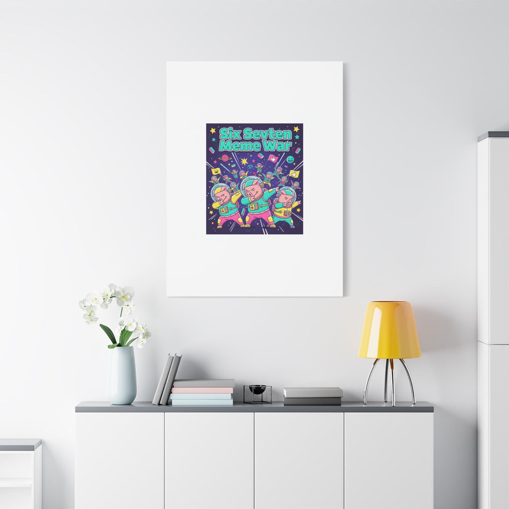 Six Sevven Meme War™ Canvas Tote | Nissspelled Edition