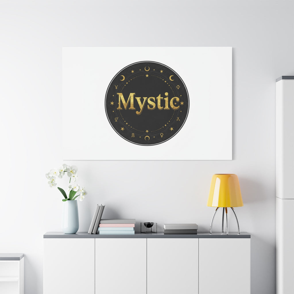 Mystic Circle tarot poster | occult type, esoteric print
