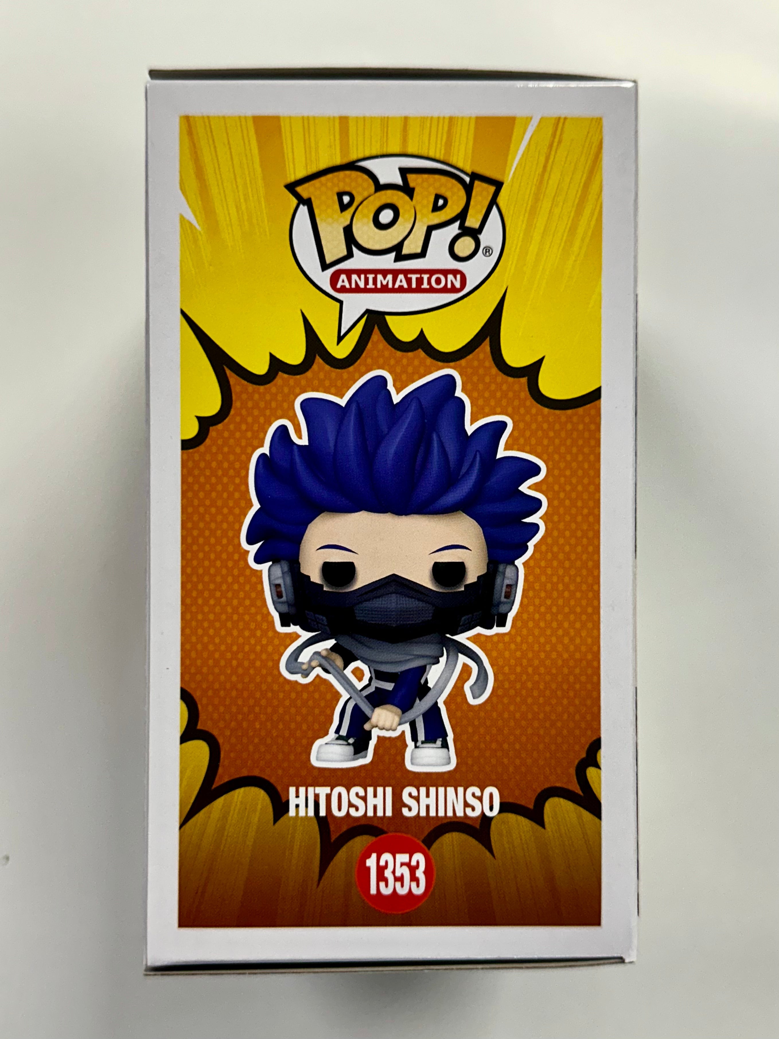 Funko Pop! Animation Hitoshi Shinso (Hero Costume) #1353 My Hero Academia 2023