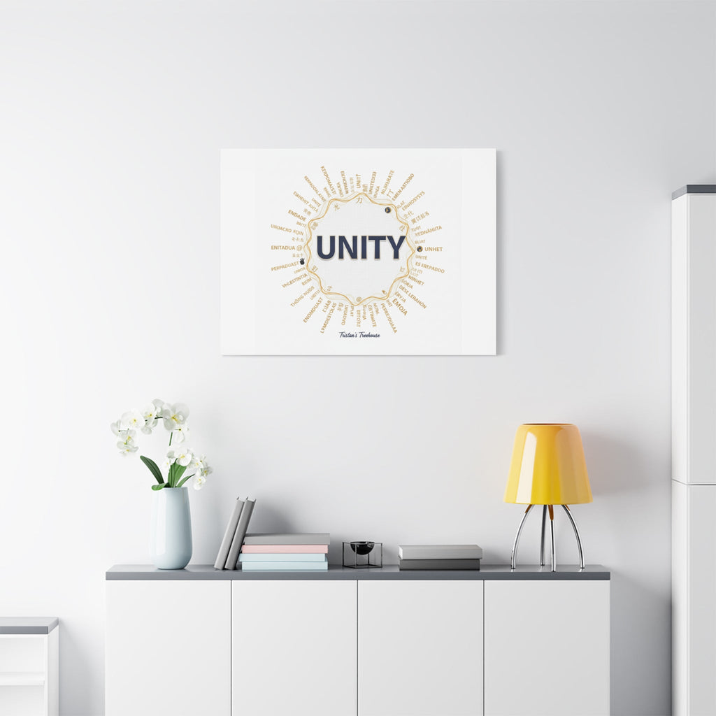 UNITY Canvas, Matte Stretched 1.25" | Dry January sober curious decor