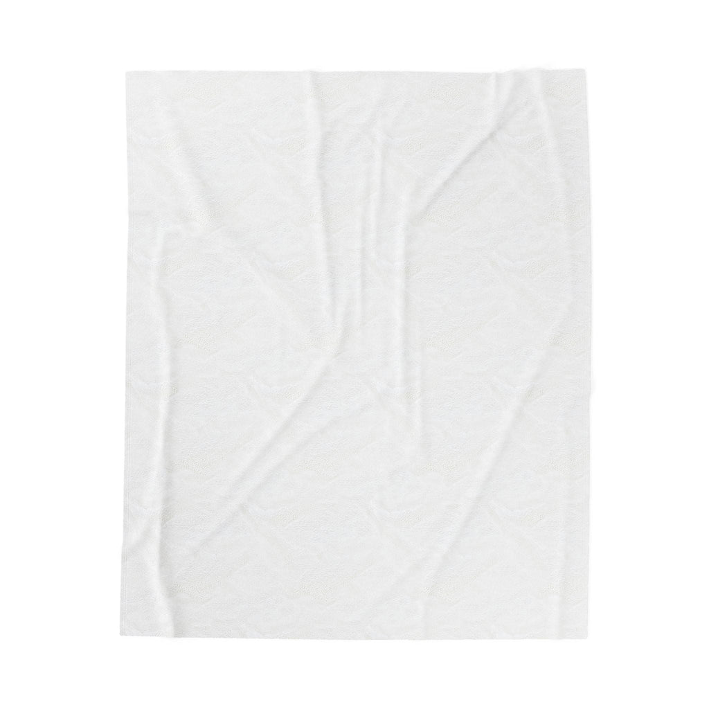 Yeet Skeet Repeat Velveteen Blanket | Slogan & Glitch Graphic