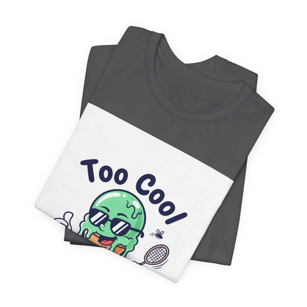 Too Cool Ice Cream Tee – 'Too Cool for the melldom.' Graphic Shirt