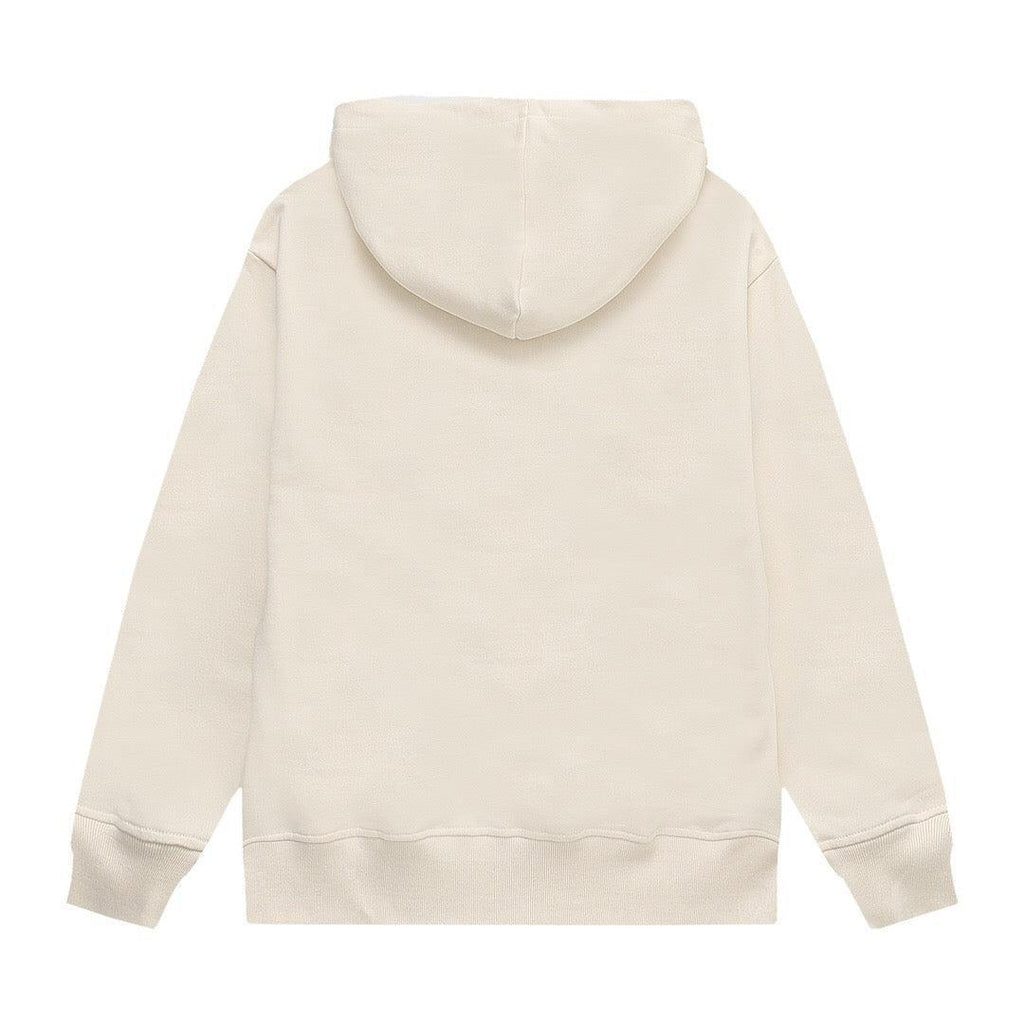 Loewe Relaxed fit hoodie in cotton Beige