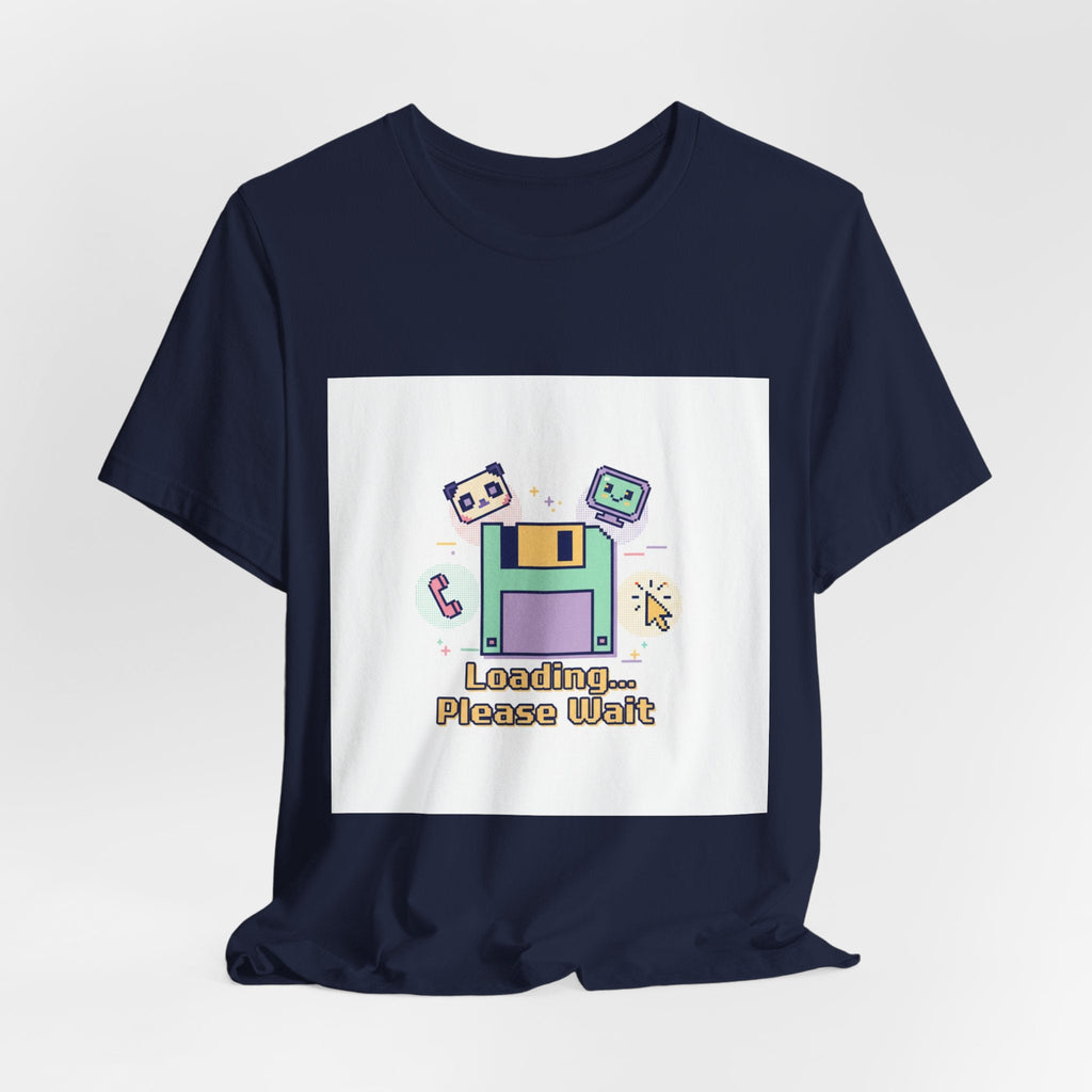 Loading Please Wait pixel art Tee | Old Internet Aesthetic, 90s web nostalgia
