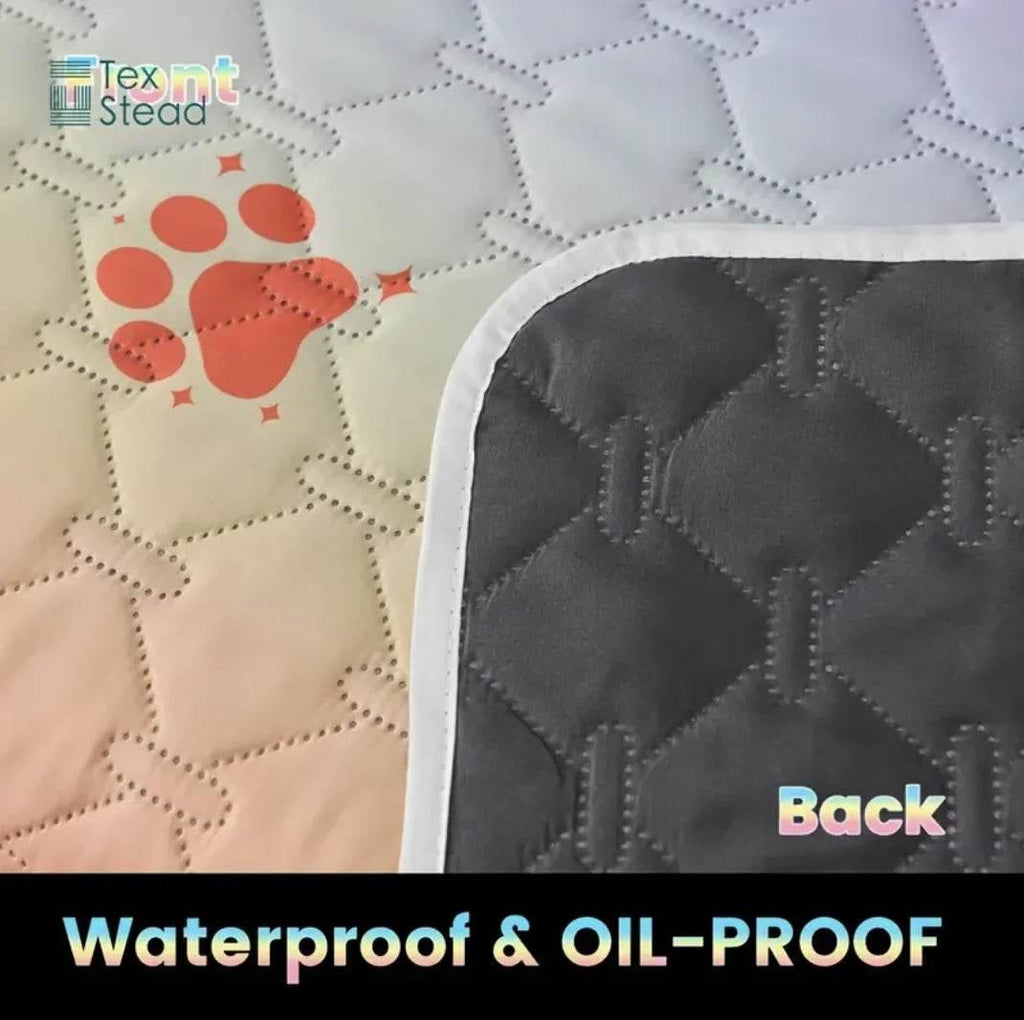 Waterproof Reversible Rainbow Pet Bed Cover
