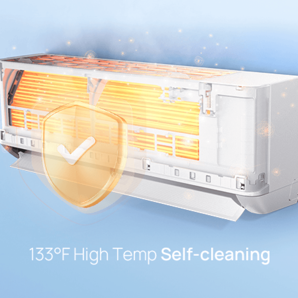 (Open Box) Greenland Single Zone Mini Split AC with Heat Pump (R454B)