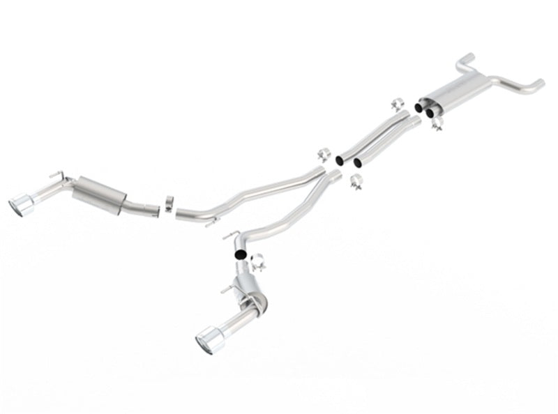 Borla 14-15 Chevy Camaro SS / ZL1 SS Single Catback Exhaust System w/ Single Rear Exit 1014036